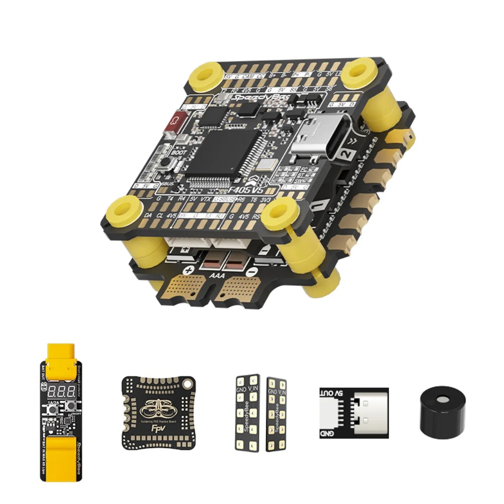 SpeedyBee F405 V5 OX32 55A Sta - Speedybee F405 V4 Bls 55A Stack review and price