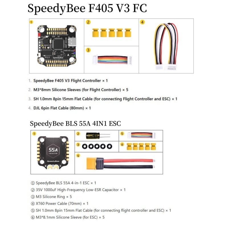 SpeedyBee F4 F405 V4 55A BLS 3 - Speedybee F405 V4 Bls 55A Stack review and price