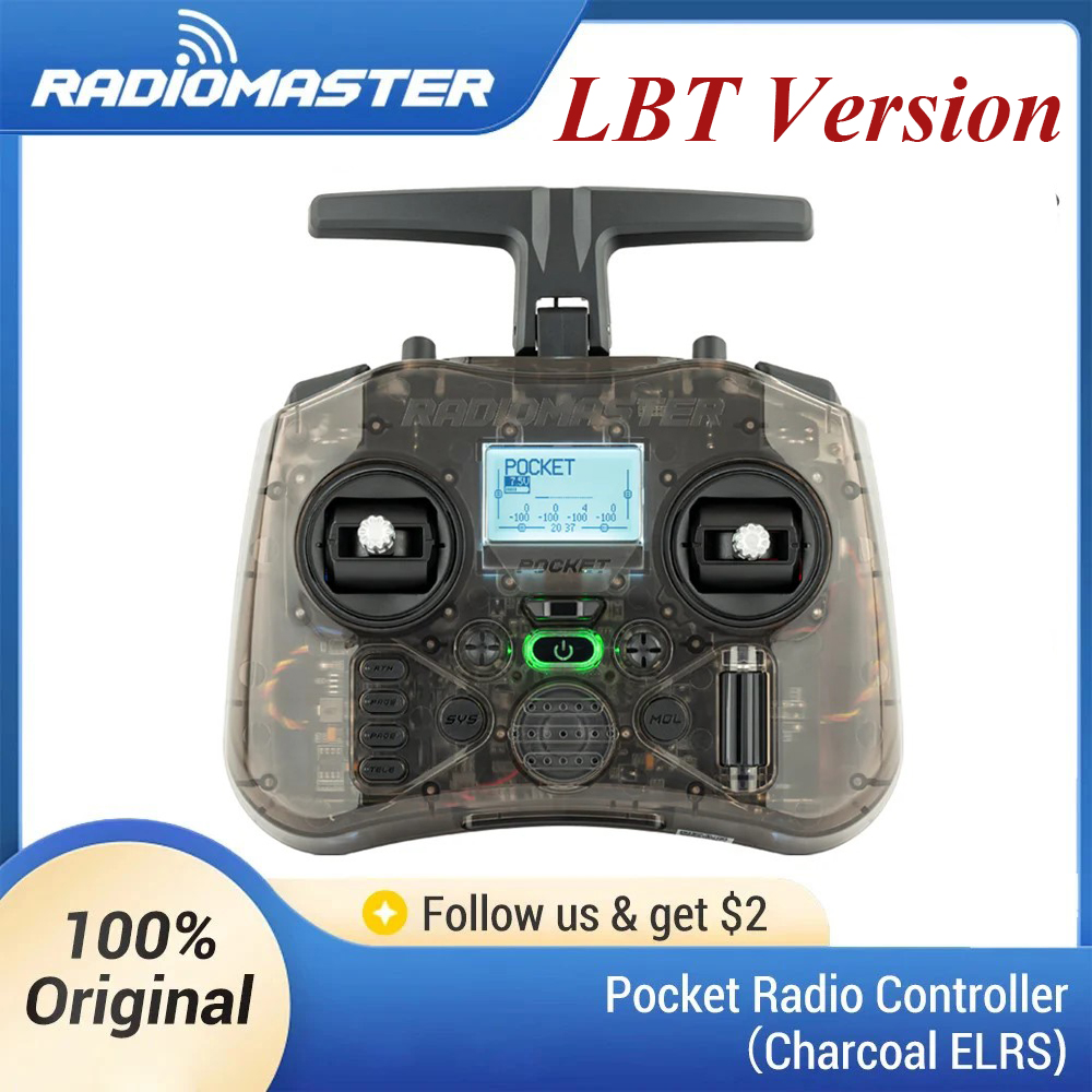 Radiomaster Pocket LBT for EU  - Radiomaster Pocket Elrs M2 review and price